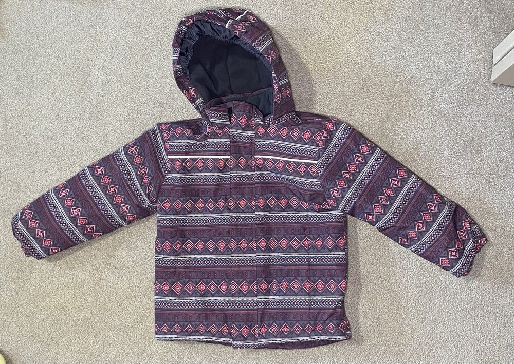 Pulse Premium Outerwear Kids Hooded Winter Jacket Size 6/6X